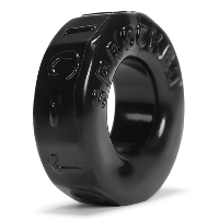 Oxballs Sprocket - No-Roll Comfort Cockring - Black