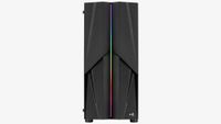 AeroCool Mecha-G-BK-v2 Midi-tower PC-behuizing Zwart - thumbnail