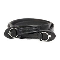 Bronkey Roma Leather Camera Strap 120cm Zwart - thumbnail