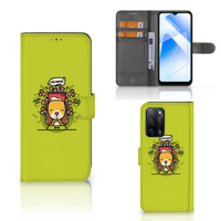 OPPO A16/A16s/A54s Leuk Hoesje Doggy Biscuit - thumbnail