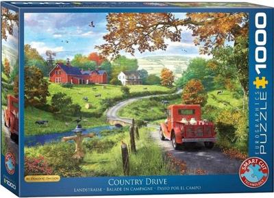The Country Drive - Dominic Davison (1000 Stukjes) - Puzzel;Puzzel (0628136609685)