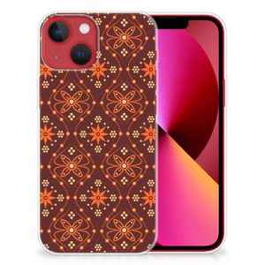 Apple iPhone 13 TPU bumper Batik Brown