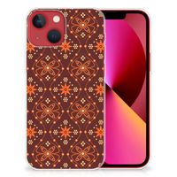 Apple iPhone 13 TPU bumper Batik Brown - thumbnail