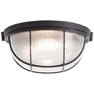 Brilliant Plafondlamp Lauren 25cm zwart 94481/06