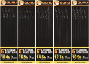 Guru XS Carp Pole Rigs 6inch15cm size 16 - 0,15 mm