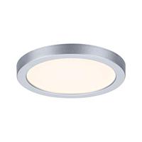 Paulmann 93033 LED-paneel inbouwlamp Areo VariFit IP44 warmwit 118 mm rond incl. 1x6,5 watt chroom mat plafondlamp kunststof 3000 K
