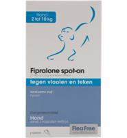 Flea Free Spot-on Hond 2 Tot 10 Kg (3st)
