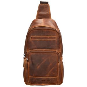 Hide & Stitches Crossbody Rugzak / Bodybag Japura Cognac