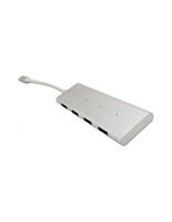CoolBox coo-huc4u3 USB 3.0 (3.1 Gen 1)-C 5000 Mbit/s aluminium knopen - hub (USB 3.0 (3.1 Gen 1)-C, USB 3.0 (3.1 Gen 1) type, 5000 Mbit/s, USB, aluminium, aluminium)