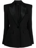 Alex Perry blazer Aro en crêpe stretch - Noir - thumbnail