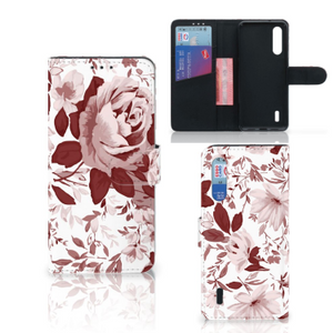 Hoesje Xiaomi Mi 9 Lite Watercolor Flowers