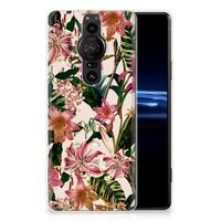 Sony Xperia Pro-I TPU Case Flowers - thumbnail