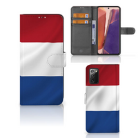 Samsung Galaxy Note 20 Bookstyle Case Nederlandse Vlag