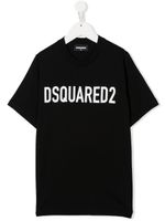 DSQUARED2 KIDS t-shirt à logo imprimé - Noir