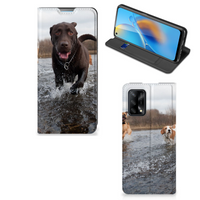 OPPO A74 4G Hoesje maken Honden Labrador