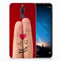 Huawei Mate 10 Lite Silicone Back Cover Liefde - Origineel Romantisch Cadeau