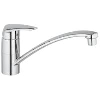 Grohe Eurodisc Keukenkraan Met Draaibare Lage Uitloop Chroom - thumbnail