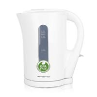 Emerio WK-123483.1 Waterkoker BASIC | kunststof BPA-vrij | 1,7 l volume met verlichte aan/uit-schakelaar | draadloos | Auto Off | oververhittingsbeveiliging | uitneembaar kalkfilter | 2200 Watt |