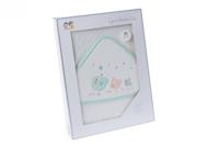 Gamberritos badcape Vogeltjes 100 x 100 cm katoen