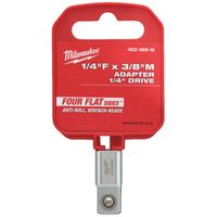 Milwaukee Accessoires 1/4" F X 3/8" M verloopadapter van 1/4" naar 3/8" - 4932480646