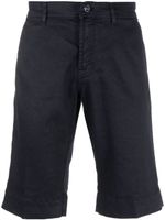 Kiton bermudas chino en coton mélangé - Bleu