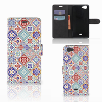 Wiko Pulp Fab 4G Bookcase Tiles Color