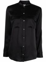 Equipment chemise Signature en soie - Noir