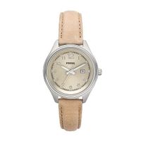 Horlogeband Fossil AM4377 Leder Beige 14mm - thumbnail