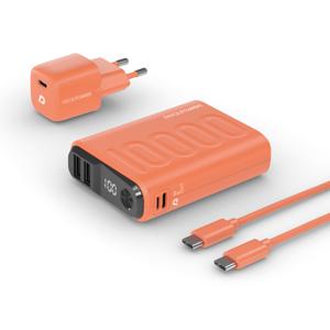 RealPower 390660 powerbank Lithium-Polymeer (LiPo) 19999 mAh Oranje