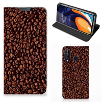 Samsung Galaxy A60 Flip Style Cover Koffiebonen