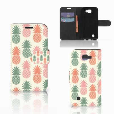 LG K4 Book Cover Ananas