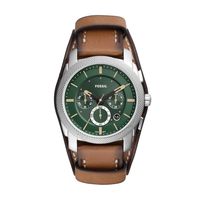 Horlogeband Fossil FS5962 Onderliggend Leder Bruin 22mm - thumbnail