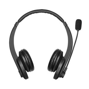 LogiLink BT0060 hoofdtelefoon/headset Draadloos Hoofdband Kantoor/callcenter Bluetooth Zwart