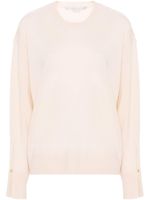 Stella McCartney crew-neck long-sleeve jumper - Rose