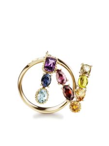 Dolce & Gabbana bague Rainbow Alphabet N en or 18ct