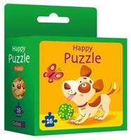 Happy puzzle - puppy / Happy puzzle - chiot - Paperback (9789044757385)