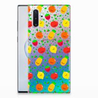 Samsung Galaxy Note 10 Plus Siliconen Case Fruits