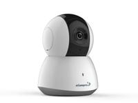 EtiamPro Mini IP-camera, bewakingscamera, wifi, pan/tilt, 2 MP, IR-leds, nachtzicht 10 m, vaste lens, DWDR-technologie, app Guarding Vision, voor binnen en buiten, wit