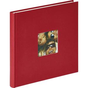 walther+ design Walther FA-205-R Fotoalbum (b x h) 26 cm x 25 cm Rood 40 bladzijden