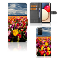 Samsung Galaxy A03s Hoesje Tulpen