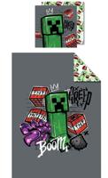 Minecraft Dekbedovertrek Boom 63 x 63 cm - Polyester