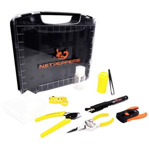 NetPeppers NP-FIBER-KIT210 Gereedschapskoffer voor glasvezelkabels 1 stuk(s)