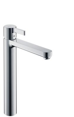 Hansgrohe Metris S verhoogde wastafelkraan Highriser chroom 31022000 Hansgrohe Metris S verhoogde wastafelkraan Highriser chroom 31022000