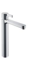 Hansgrohe Metris S verhoogde wastafelkraan Highriser chroom 31022000