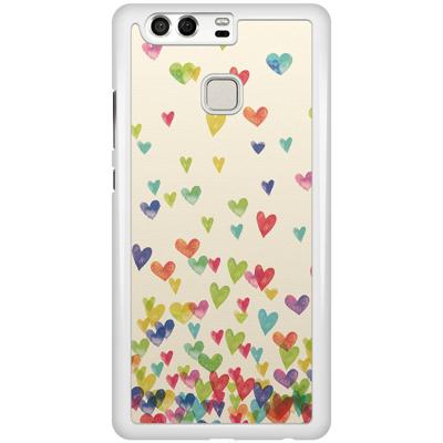 Huawei P9 hoesje - Hartjes