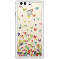 Huawei P9 hoesje - Hartjes