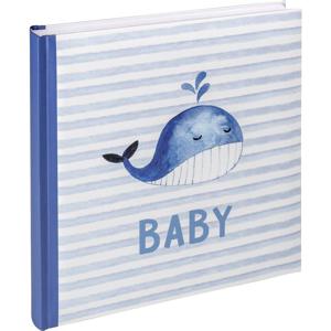 walther+ design UK-183-L Fotoalbum (b x h) 28 cm x 30.5 cm Blauw 50 bladzijden