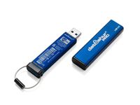 iStorage datAshur® PRO USB-stick 32 GB Blauw IS-FL-DA3-256-32 USB 3.2 Gen 1 (USB 3.0) - thumbnail