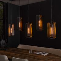 LifestyleFurn Hanglamp Allyse 5-lamps - Artic Zwart - thumbnail