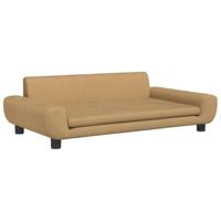 vidaXL Hondenmand 100x54x33 cm fluweel bruin, hondenbank, hondenbed, dierenmand, huisdierenbank, huisdierenmand, dierenbed, huisdierenbed